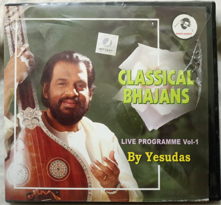Yesudas Audio cd live Programme vol 1 Classical Bhajans (2)