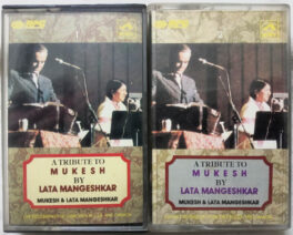 A Tribute to Mukesh By Lata Mangeshkar Vol 1 & 2 Hindi Film Audio Cassette