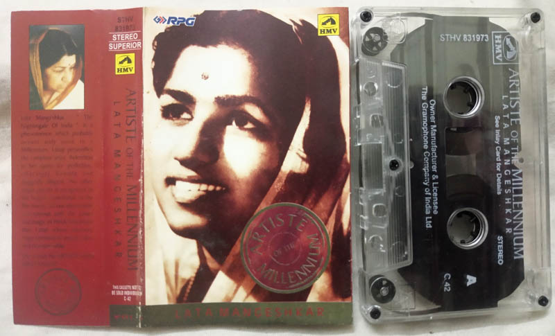 Artistle of the Millennium Lata Mangeshkar Hindi Film Audio Cassette