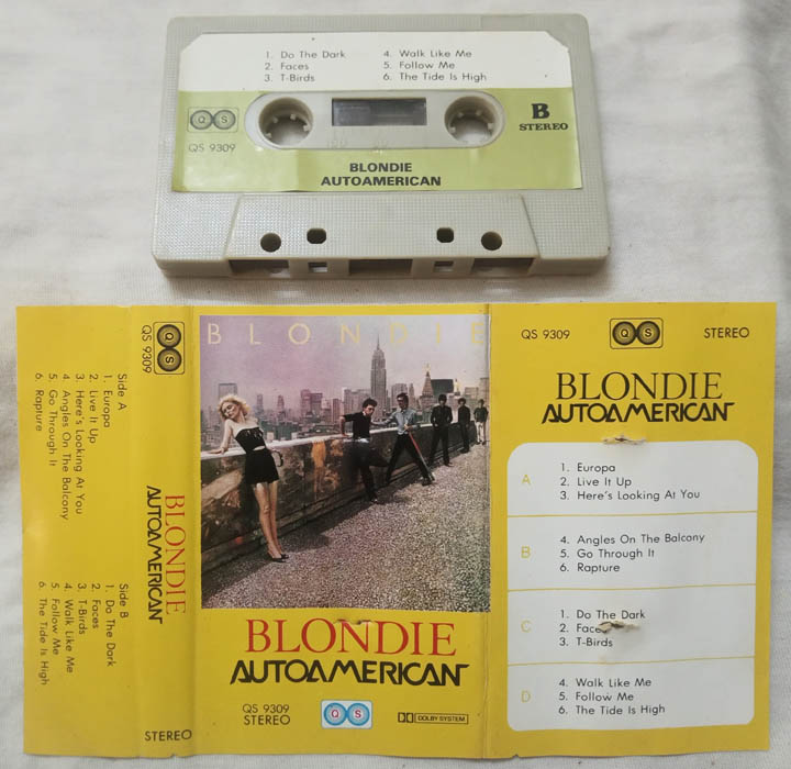 Blondie Auto American Album Audio Cassette
