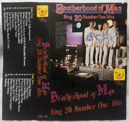 Brotherhood of man sing 20 number one hits Audio Cassette