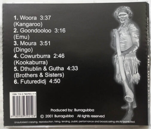 Burragubba The Didj In Us Instrumental Audio CD