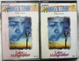 Dard The Pain Lata Mangeshkar vol 1 & 2 Hindi Film Audio Cassette