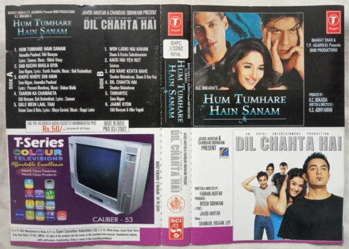 Hum Tumhare hain sanam - Dil Chahta Hai Hindi Film Audio cassette