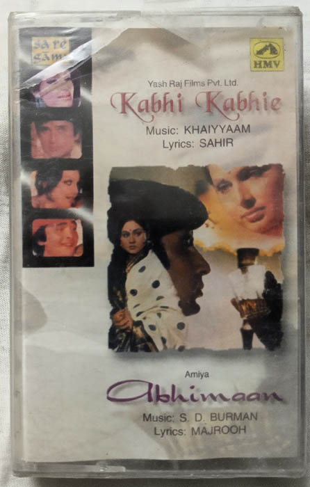 Kabhi Kabhie - Abhimaan Hindi Film Audio Cassette (2)