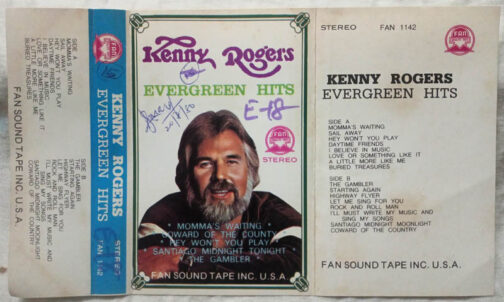 Kenny Rogers Evergeen Hits Audio Cassette