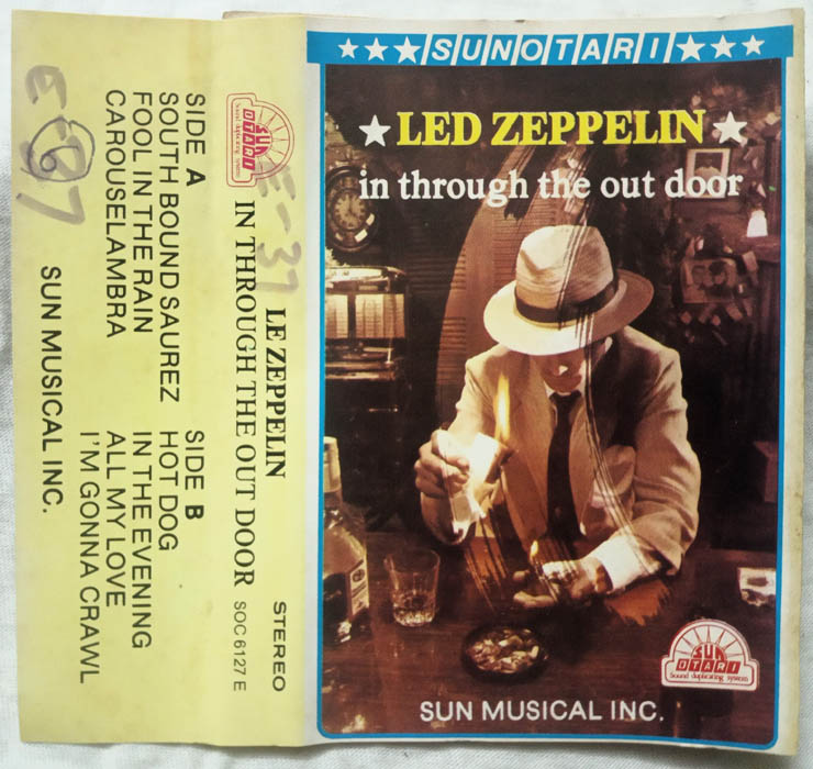Led Zeppelin in Through The Out Door Audio Cassette