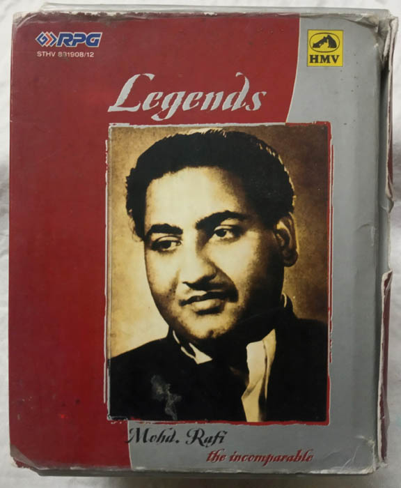 Legends Mohd. Rafi The Incomparable Hindi Film vol 1 to 5 Audio Cassette (2)