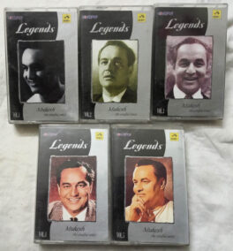 Legends Mukesh The Soulful Voice Hindi Film vol 1 to 5 Audio Cassette