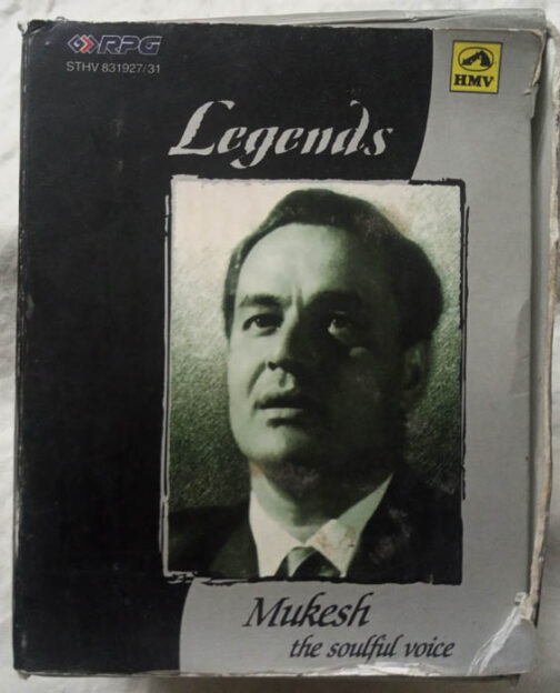 Legends Mukesh The Soulful Voice Hindi Film vol 1 to 5 Audio Cassette (2)