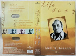 Life story Mehdi Hassan Live Vol 1 Hindi Audio Cassette