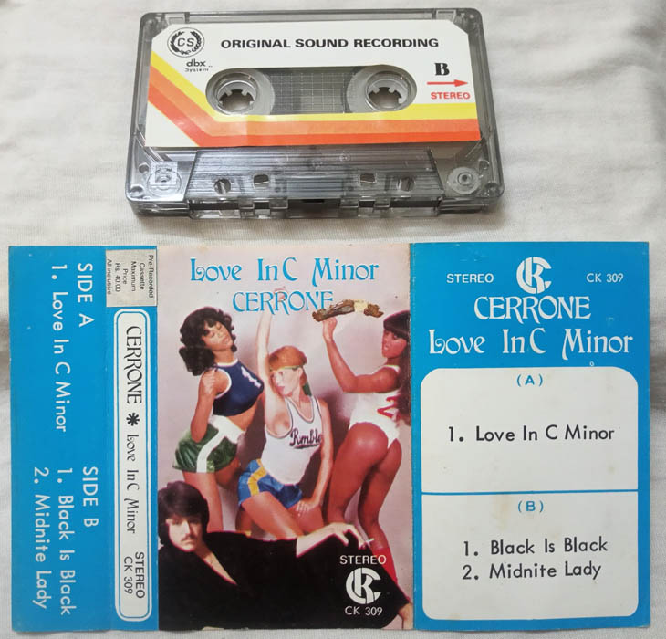Love Inc Minor Cerrone Album Audio Cassette