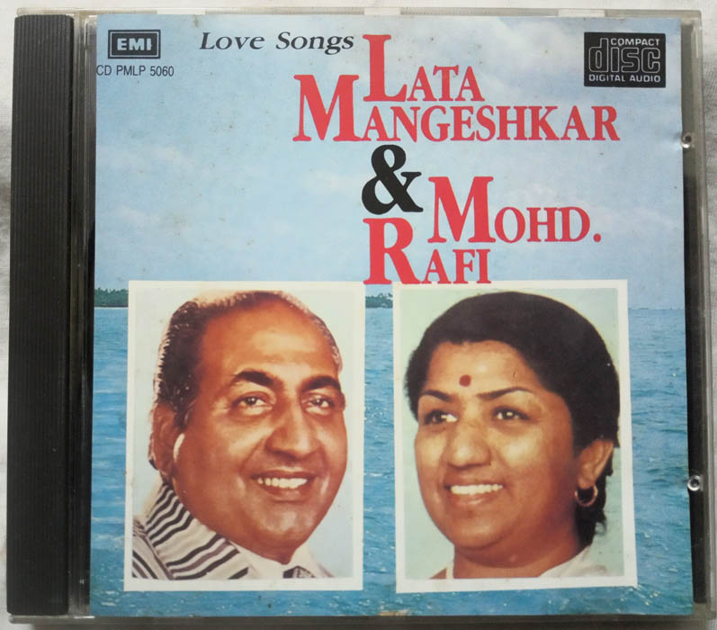 Love Songs Lata Mangeshkar & Mohd.Rafi Hindi Film Audio CD (2)
