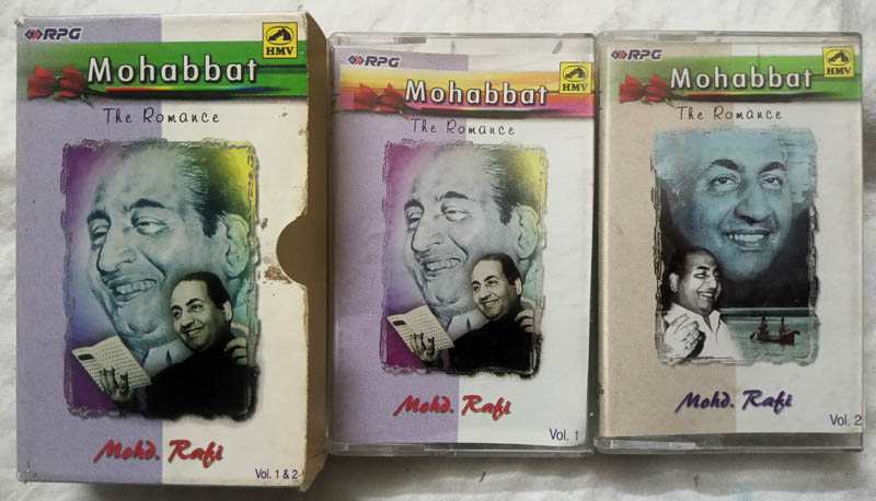 Mohabbat The Romance Mohd. Rafi 1 to 2 Hindi Film vol Audio Cassette (2)