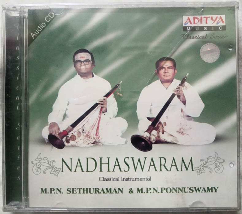 Nadhaswaram Classical Instrumental M.P.N Sethuraman & M.P.N. Ponnuswamy Instrumental Audio cd (2)