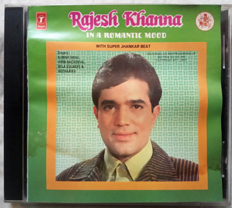 Rajesh Khanna in a romantic mood Hindi Film Audio Cd
