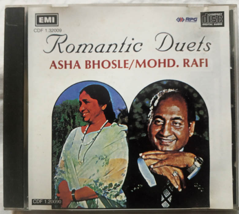 Romantic Duets Asha Bhosle - MOHD.Rafi Hindi Film Audio CD (2)