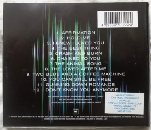 Savage Garden Affirmation Album Audio CD