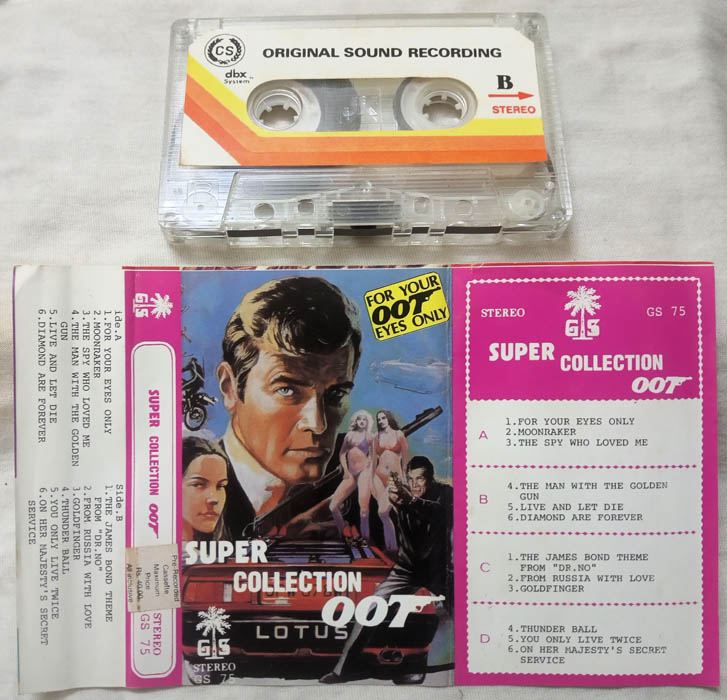 Super Collection 007 Audio Cassette