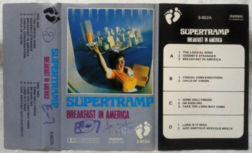 Supertramp Breakfast In America Audio Cassette