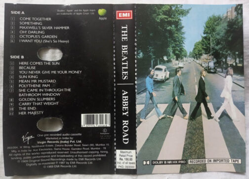 The Beatles Abbey Road Audio Cassette