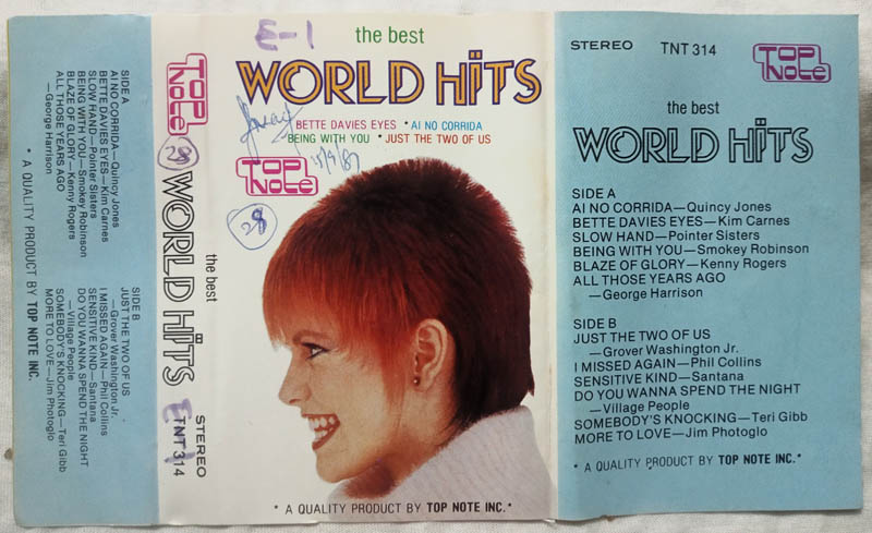 The Best World Hits Audio Cassette