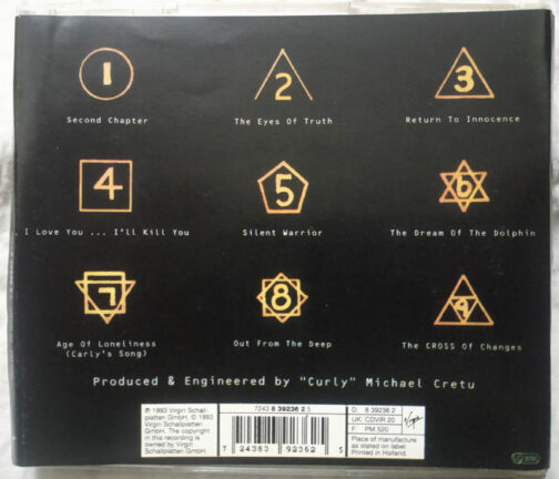 The Cross of Changes Enigma 2 Album Audio Cd