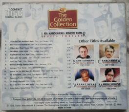 The Golden Collection Lata Mangeshkar Kishore Kumar Duets Forever Hindi Film Audio CD