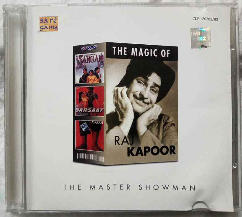 The Magic of Raj Kapoor The Master Showman Hindi Film Audio Cd