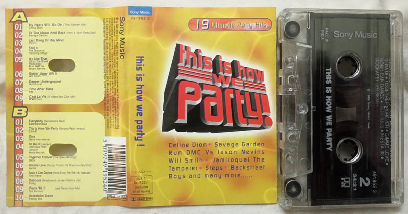This is How we Party Songs Audio Cassette