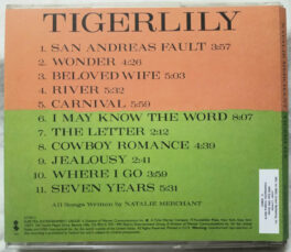 Tigerlily Natalie Merchant Album Audio cd