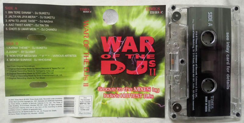 War of the DJs 2 Audio Cassette