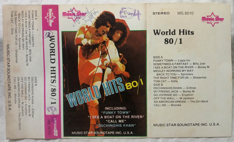 World Hits 80-1 Audio Cassette