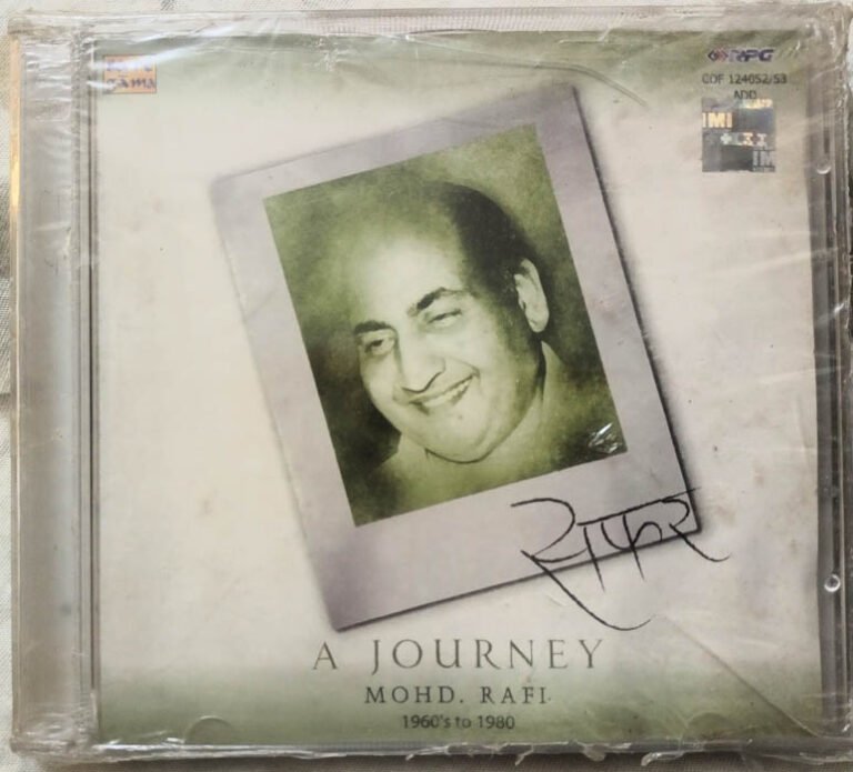A Journey Mohd. Rafi 1960 to 1980 Audio cd (Sealed) - Tamil Audio CDs ...