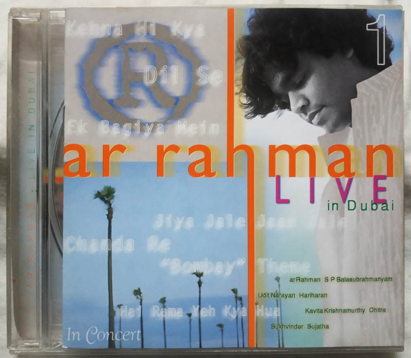 AR Rahman Live in Dubai Hindi Film Audio CD