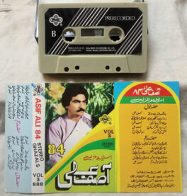 Asif Ali 84 Ghazals Audio Cassette