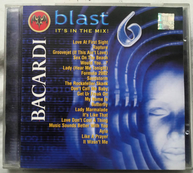Bacardi Blast its in the mix 6 Audio cd (2)