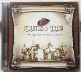 Countrys Finest 38 Happy Tunes for weary cowboys Album Audio cd