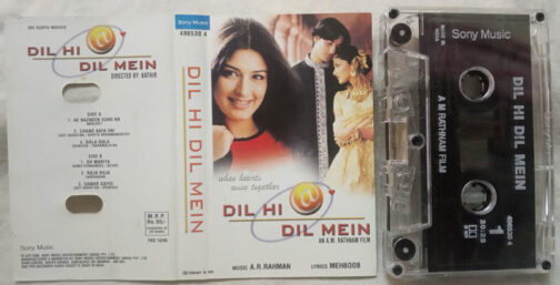 Dil Hi Dil Mein Hindi Audio Cassette By A.R. Rahman..