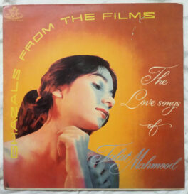 Ghazals from films the Love Songs of Talat Mohmood LP Vinyl Record