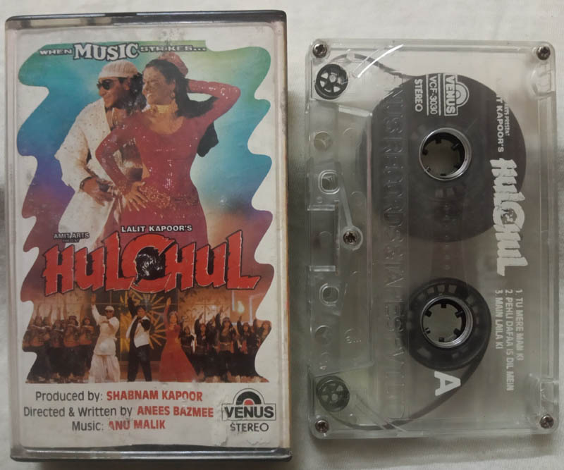 Hulchul Hindi Film Audio Cassette By Anu Malik