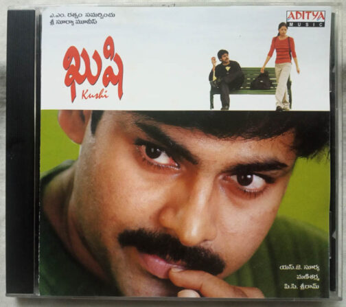 Kushi Telugu Audio Cd By Mani Sharma (2)