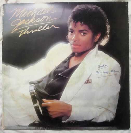 Micheal Jackson Thriller Album Vinyl Record (2)