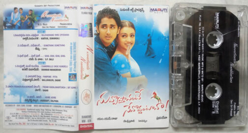 Nuvvostanante Nenoddantana Telugu Audio Cassette