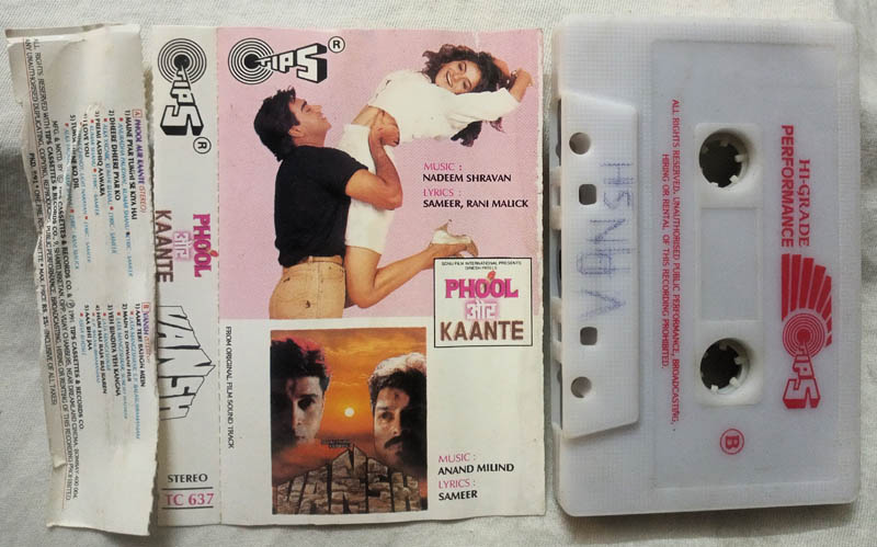 Phool Or Kaante - Vansh Hindi Audio Cassette