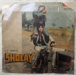 Sholay EP Vinyl Record by Rahul Dev Burman