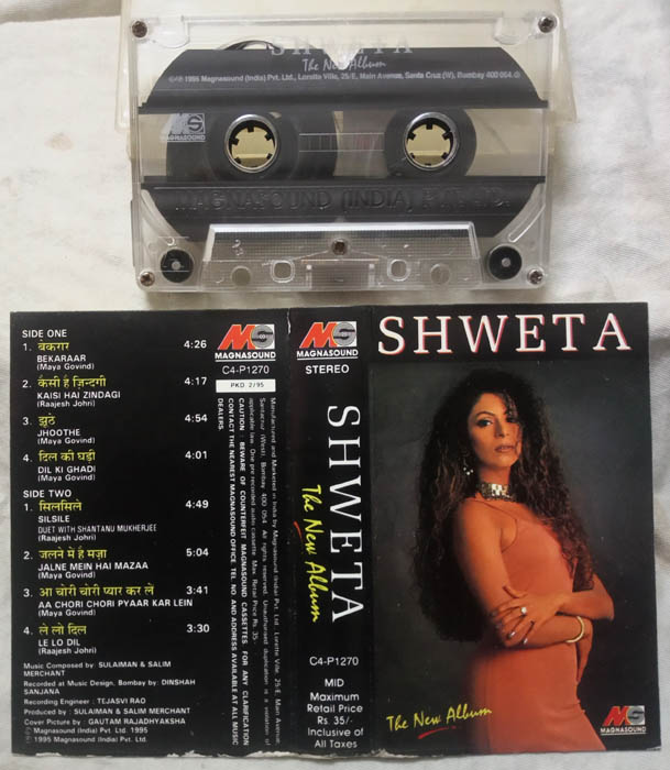 Shweta The new Album Hindi Audio Cassette