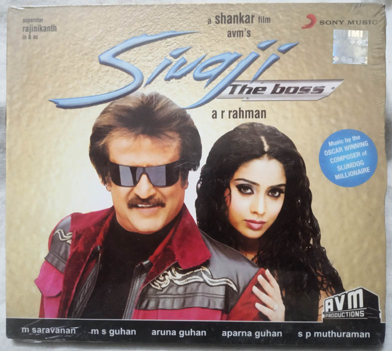 Sivaji Tamil Film SongAudio CD by AR Rahman