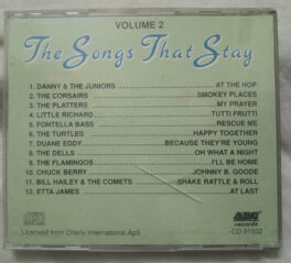 The Songs That Stay Vol 2 Audio cd