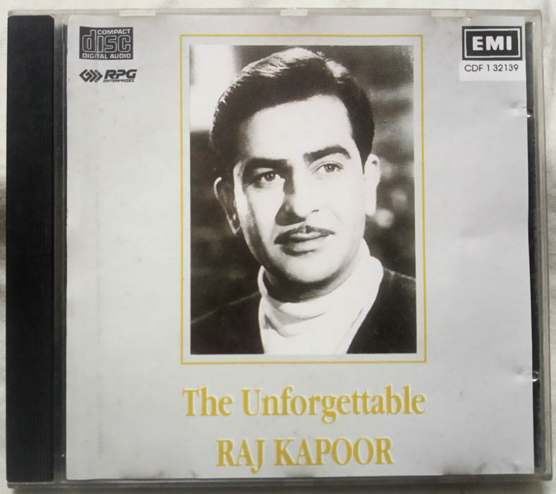 The Unforgettable Raj Kapoor Hindi Film Audio cd (2)